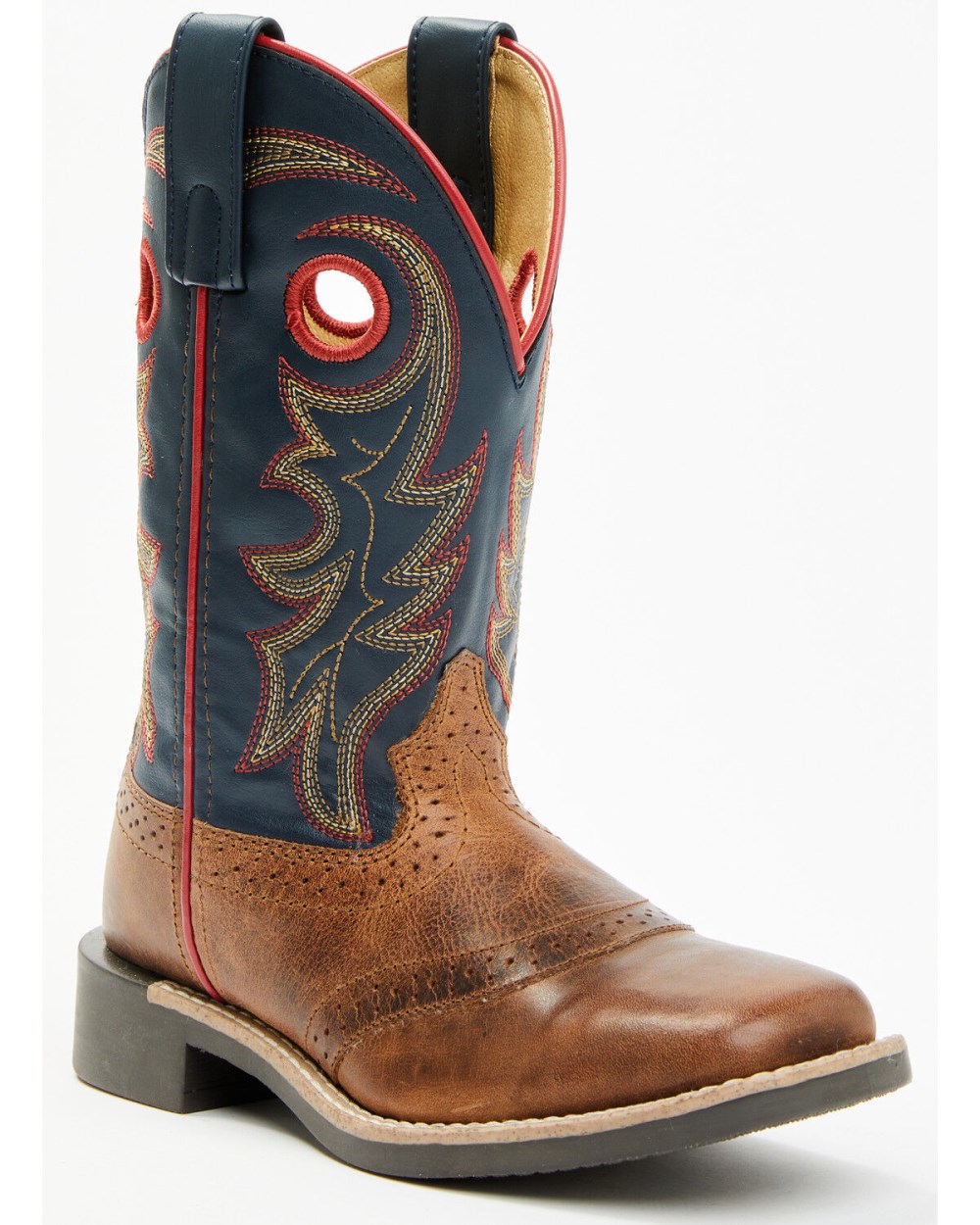 Cody James - Boys' Bobby Western Boots - Broad Square Toe | Navy Cody James - Boys' Bobby Western Boots - Broad Square Toe | Navy