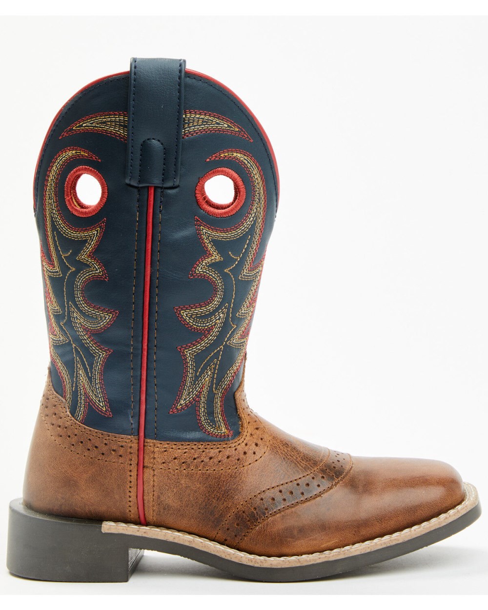 Cody James - Boys' Bobby Western Boots - Broad Square Toe | Navy Cody James - Boys' Bobby Western Boots - Broad Square Toe | Navy