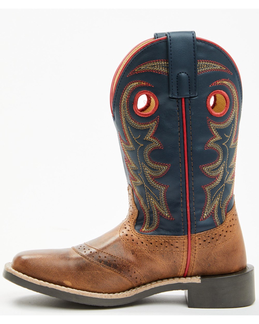 Cody James - Boys' Bobby Western Boots - Broad Square Toe | Navy Cody James - Boys' Bobby Western Boots - Broad Square Toe | Navy