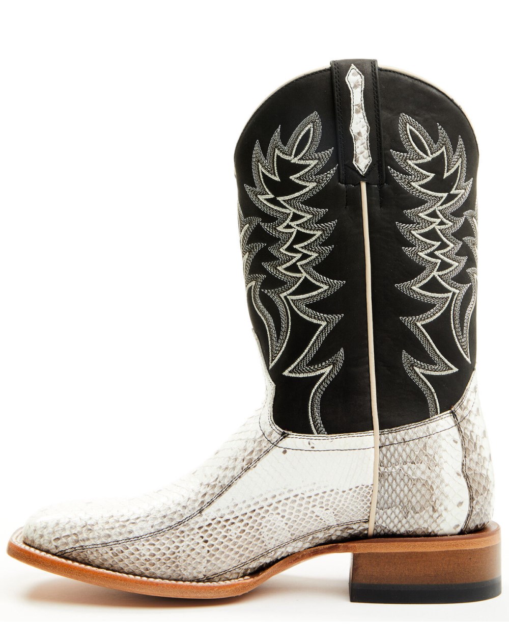 Cody James - Men's Exotic Water Snake Back Cut Western Boots - Broad Square Toe | Natural Cody James - Men's Exotic Water Snake Back Cut Western Boots - Broad Square Toe | Natural