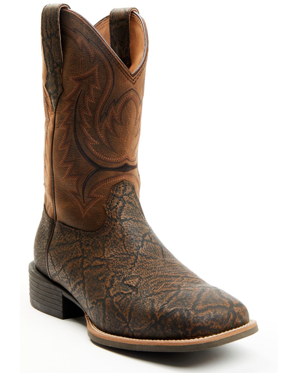 Cody James - Men's Force Western Boots - Broad Square Toe | Brown