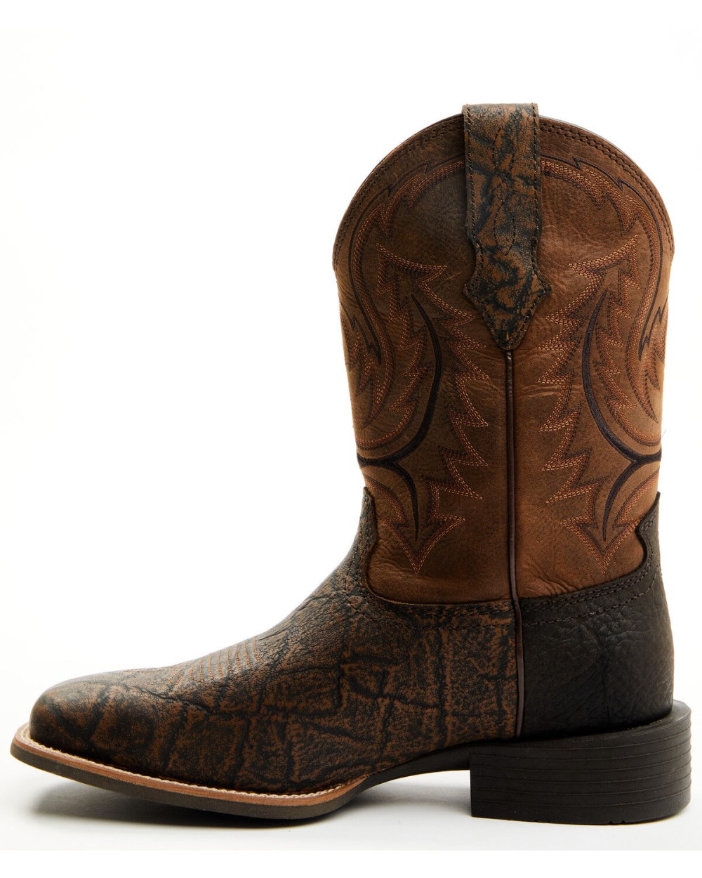 Cody James - Men's Force Western Boots - Broad Square Toe | Brown