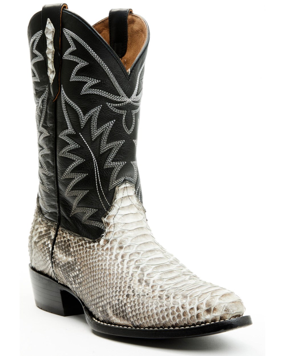 Cody James - Men's Exotic Python Western Boots - Medium Toe | Black Cody James - Men's Exotic Python Western Boots - Medium Toe | Black