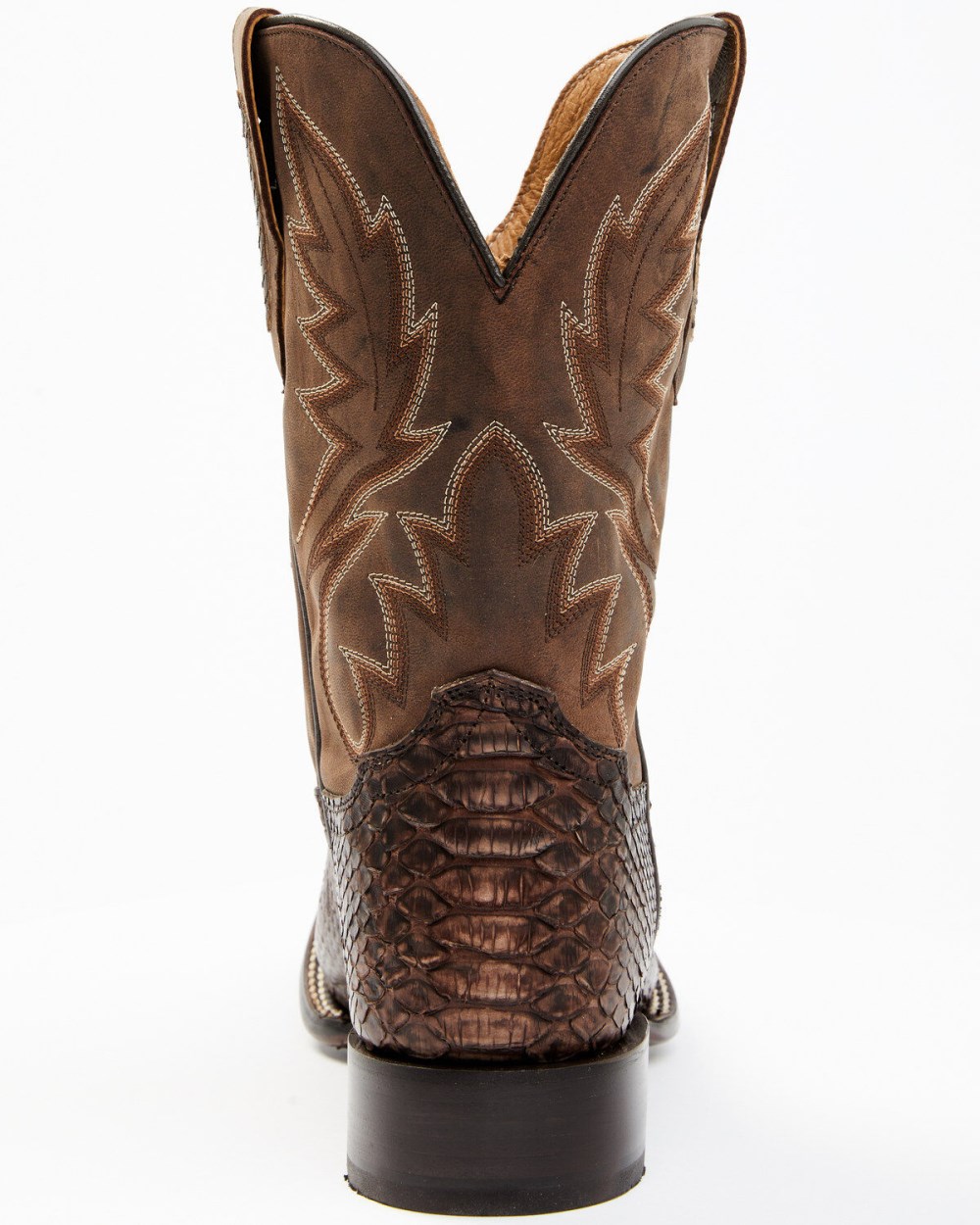 Cody James - Men's Exotic Snake Western Boots - Broad Square Toe | Chocolate Cody James - Men's Exotic Snake Western Boots - Broad Square Toe | Chocolate